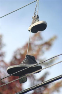 hangingshoes